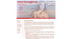 Desktop Screenshot of meine-entjungferung.at