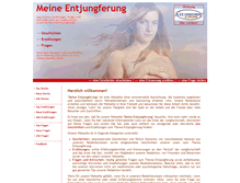 Tablet Screenshot of meine-entjungferung.at